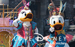 ミッキー広場撮影したドナルド＆デイジー画像11枚紹介！ファッショナブル・イースター2017