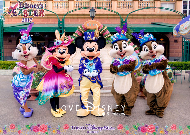 Tdlとtds ディズニー イースター17の後期フォトファン 紹介 Love Disney