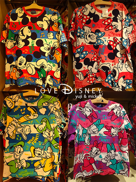 17年夏 ディズニーキャラクターのtシャツ 45品紹介 In Tdl Tds Love Disney