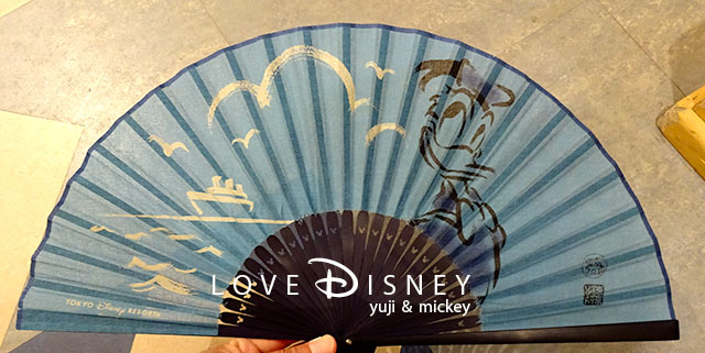 17年tdr夏グッズ ディズニーキャラクターの扇子 7品紹介 Love Disney