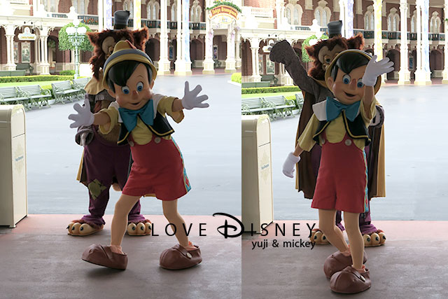 ピノキオ ギデオンの開園前の可愛いご挨拶 紹介 In Tdl Love Disney