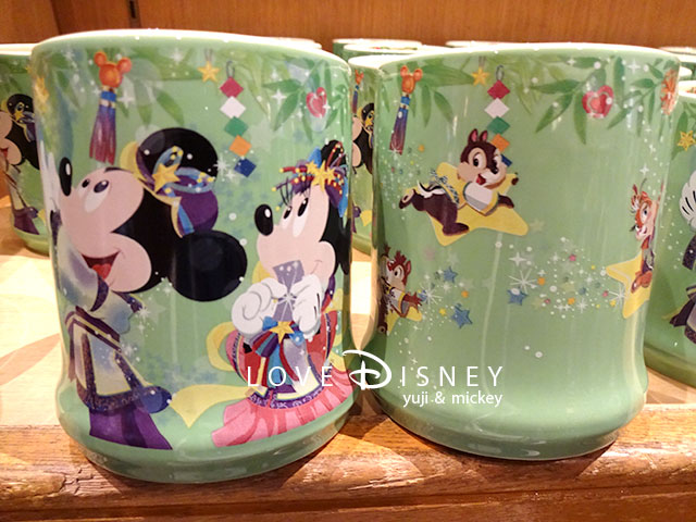 「ディズニー七夕デイズグッズ」湯のみ