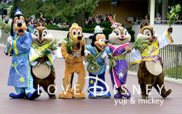 キャラクター集合写真など6枚紹介！TDL七夕グリーティング2017