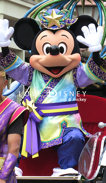 東京ディズニーランドの七夕グリーティングのミッキー（その2）