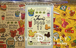 「TDRのパークフードをデザインしたステーショナリーグッズ（文房具）」6種類紹介！