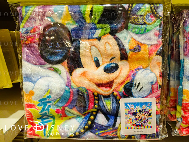 ディズニー夏祭り2017のグッズ（ウォッシュタオル）