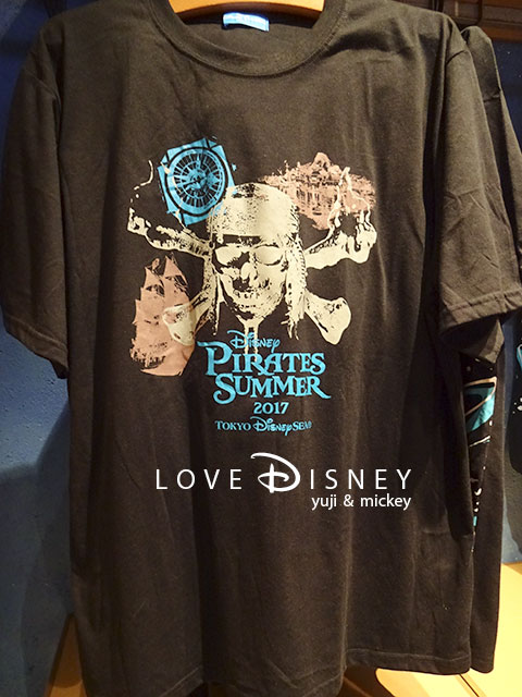 TDSディズニー・パイレーツ・サマーのグッズ（Tシャツ）