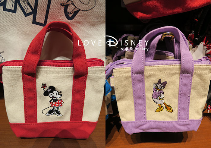 ミッキー＆フレンズの「ミニトートバッグ＆ミニポーチ」9品紹介！ in TDR