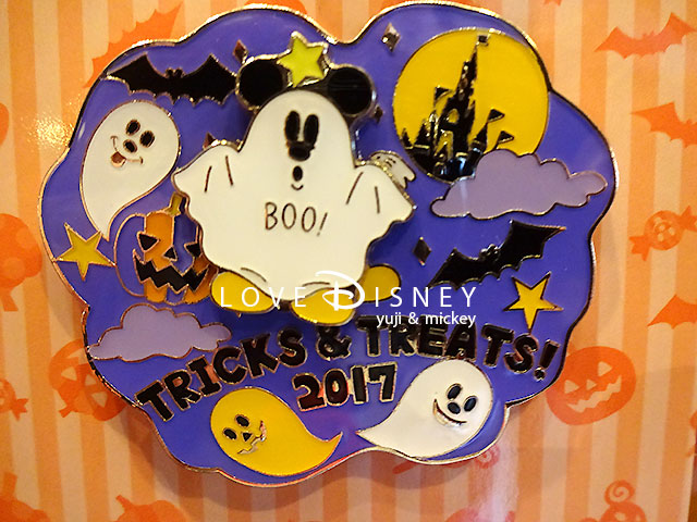 TDR「TRICKS＆TREATS!グッズ」ピン