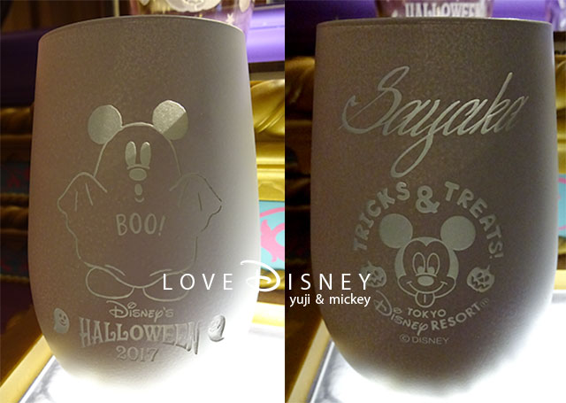 TDL＆TDS「ディズニー・ハロウィーン」ガラス製品（グラス）