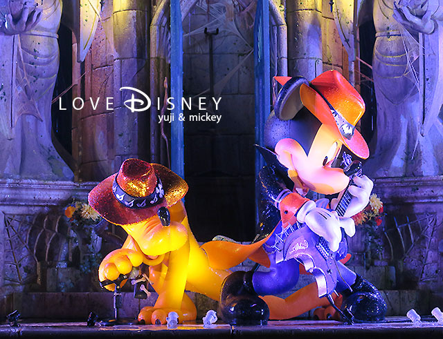 Tdl ディズニー ハロウィーン17 の夜景紹介 Love Disney