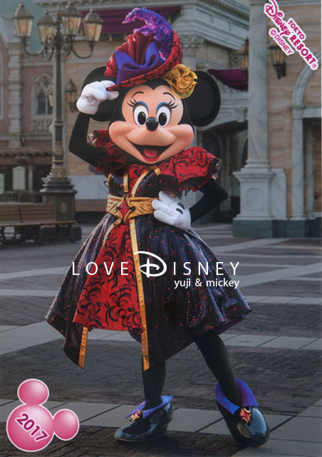 TDSディズニー・ハロウィーン2017の後期スペシャルフォト（ミニーマウス）