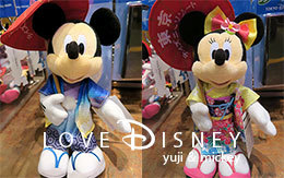 TDRグッズ「晴れ着（着物）姿のミッキー＆ミニーのぬいぐるみ＆ぬいぐるみバッジ」紹介！