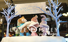 3店舗の「ダッフィーのアイススケート」飾付紹介！ in TDS