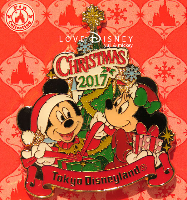 TDL「クリスマス・ファンタジー2017グッズ」ピンバッジ