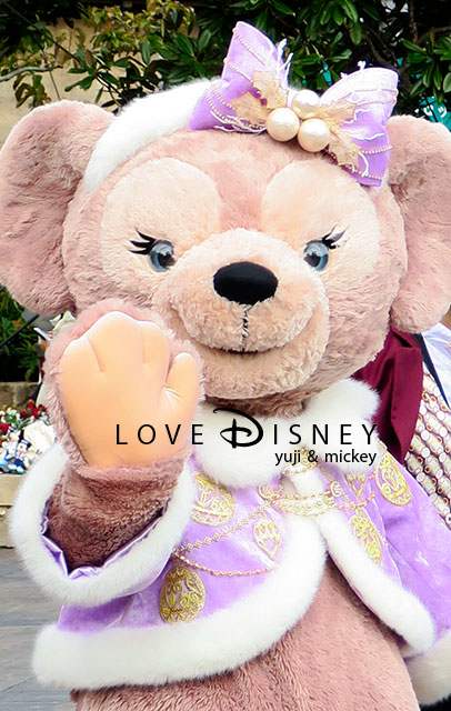 ダッフィー シェリーメイのグリーティング ダッフィーのクリスマス17 Love Disney