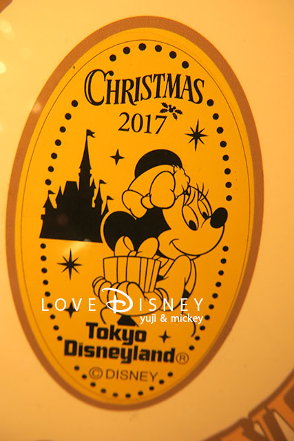 2017年「クリスマスのスーベニアメダル」ミニーマウス