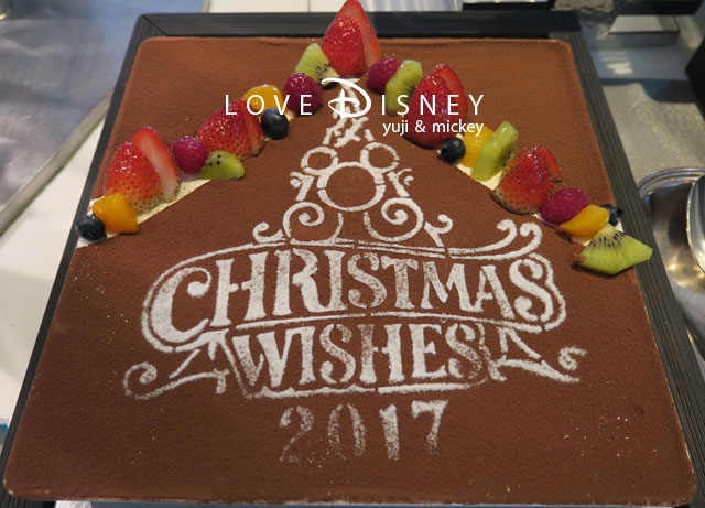 クリスマス・ウィッシュ2017のランチブッフェ（ティラミス）