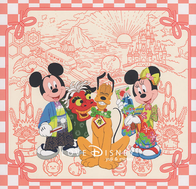 Tdl Tds 18年お正月のフォトファン ディズニースナップフォト 紹介 Love Disney