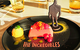 「ピクサー・プレイタイムのランチコース」 in ベッラヴィスタ・ラウンジ