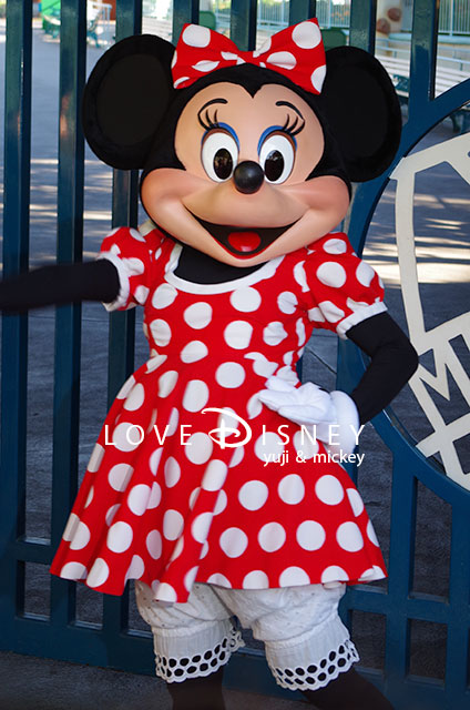 Disneylandのトゥーンタウンのミニーマウス（その3）