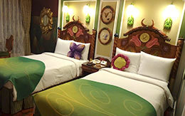 お泊りディズニー「ディズニーティンカーベルルーム」紹介！