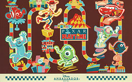 アンバサダーホテルに泊まってもらえる「ピクサー・プレイタイム」グッズ紹介！