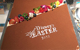 ディズニー・イースター2018「ランチブッフェのデザート」 in オチェーアノ
