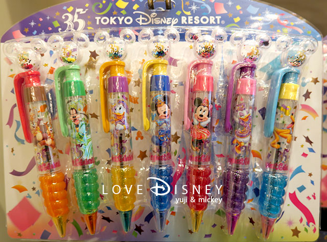 TDR35周年「Happiest Celebration!」グッズ（ボールペンセット）