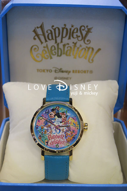 TDR35周年「Happiest Celebration!」グッズ（腕時計）