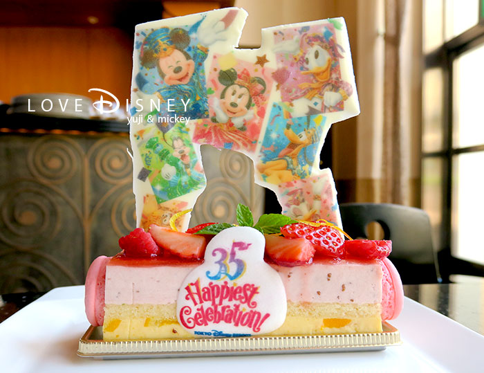 Tokyo Disney Resort 35th「Happiest Celebration!」ケーキセット