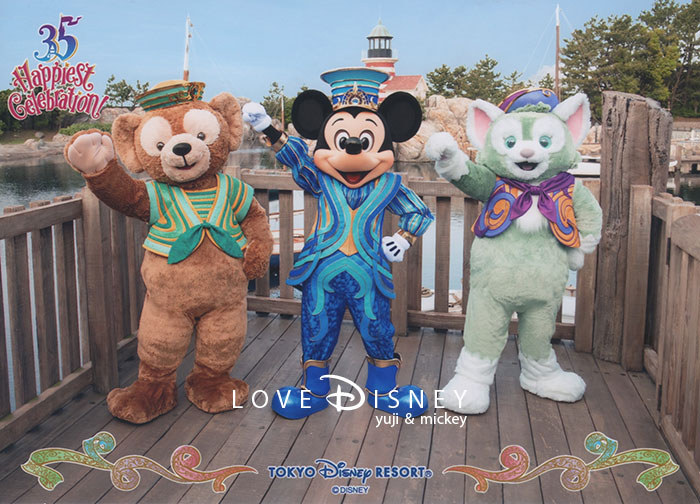 「TDR35周年のディズニースナップフォト（フォトファン）」紹介！ in TDSアクアスフィア