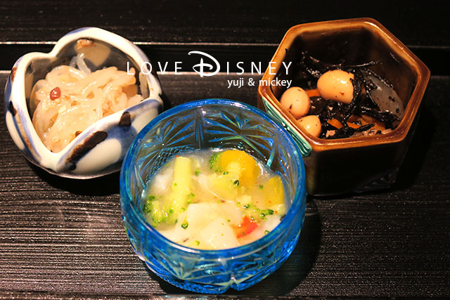 日本料理レストラン花Hanaの昼のお食事（ランチ）「瑠璃」前菜