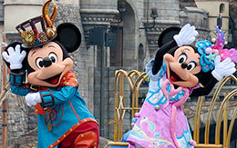 ミッキー＆ミニーのペア画像7枚紹介！ファッショナブル・イースター2018