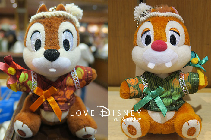 2018年TDR夏グッズ「浴衣姿のキャラクターぬいぐるみバッジ」紹介！
