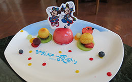 ディズニー夏祭り2018「アフタヌーンティーセット」 in ドリーマーズ・ラウンジ