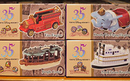 2018年8月10日発売のTDR35周年「東京ディズニーリゾート・ビークル・コレクション」紹介！