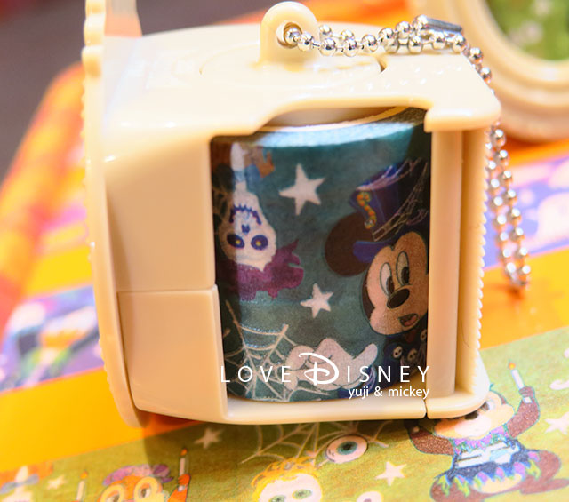 東京ディズニーランドの2018年秋「ディズニー・ハロウィーン」カプセルトイ（マスキングテープ）