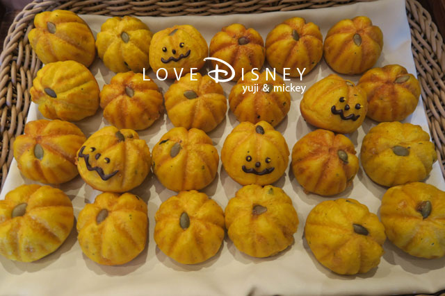 パンプキンブレッド（ディズニー・ハロウィーン2018ランチブッフェ）