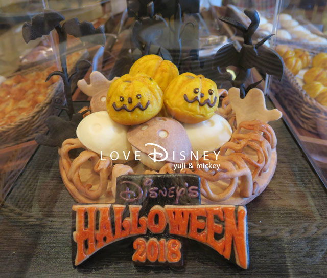 店内にあるデコレーション（ディズニー・ハロウィーン2018ランチブッフェ）