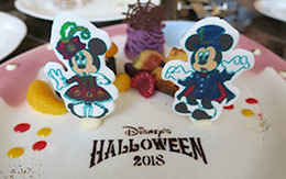 ディズニー・ハロウィーン2018「アフタヌーンティーセット」  in ドリーマーズ・ラウンジ