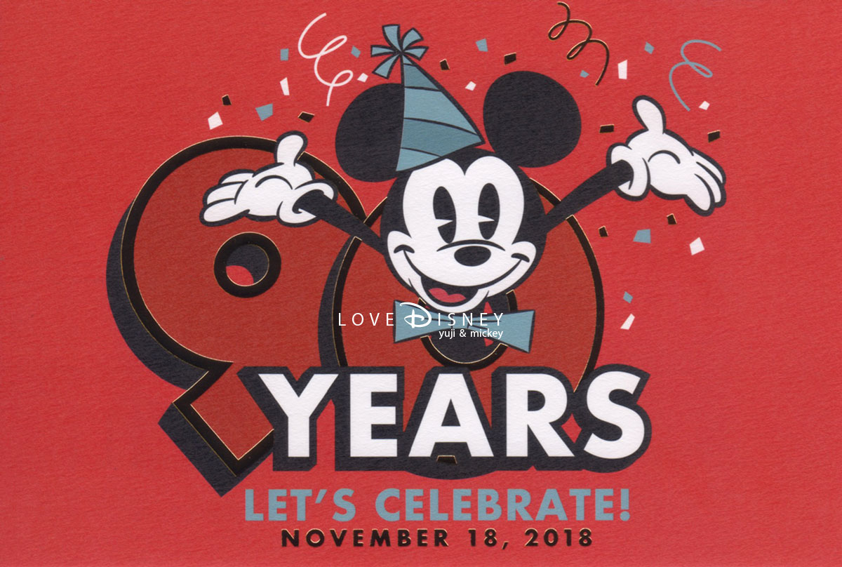2018年10月18日発売「90 years with Mickey スペシャルグッズ」紹介！