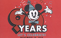 2018年10月18日発売「90 years with Mickey スペシャルグッズ」紹介！
