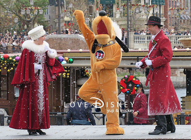 イッツ クリスマスタイム ザンビーニ ブラザーズ リストランテ前 体験レポート Love Disney