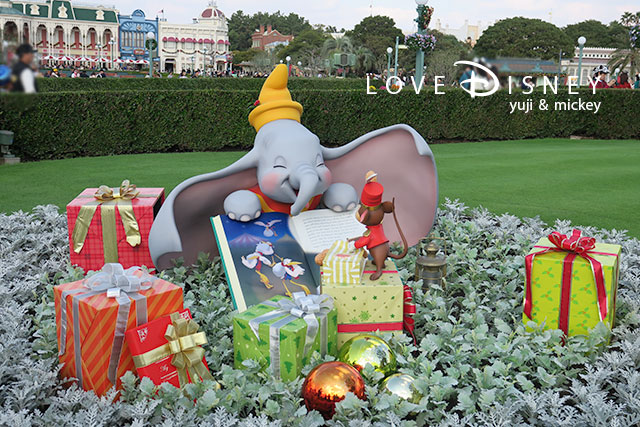 ダンボ＆ティモシー（TDL「ディズニー・クリスマス2018」デコレーション）