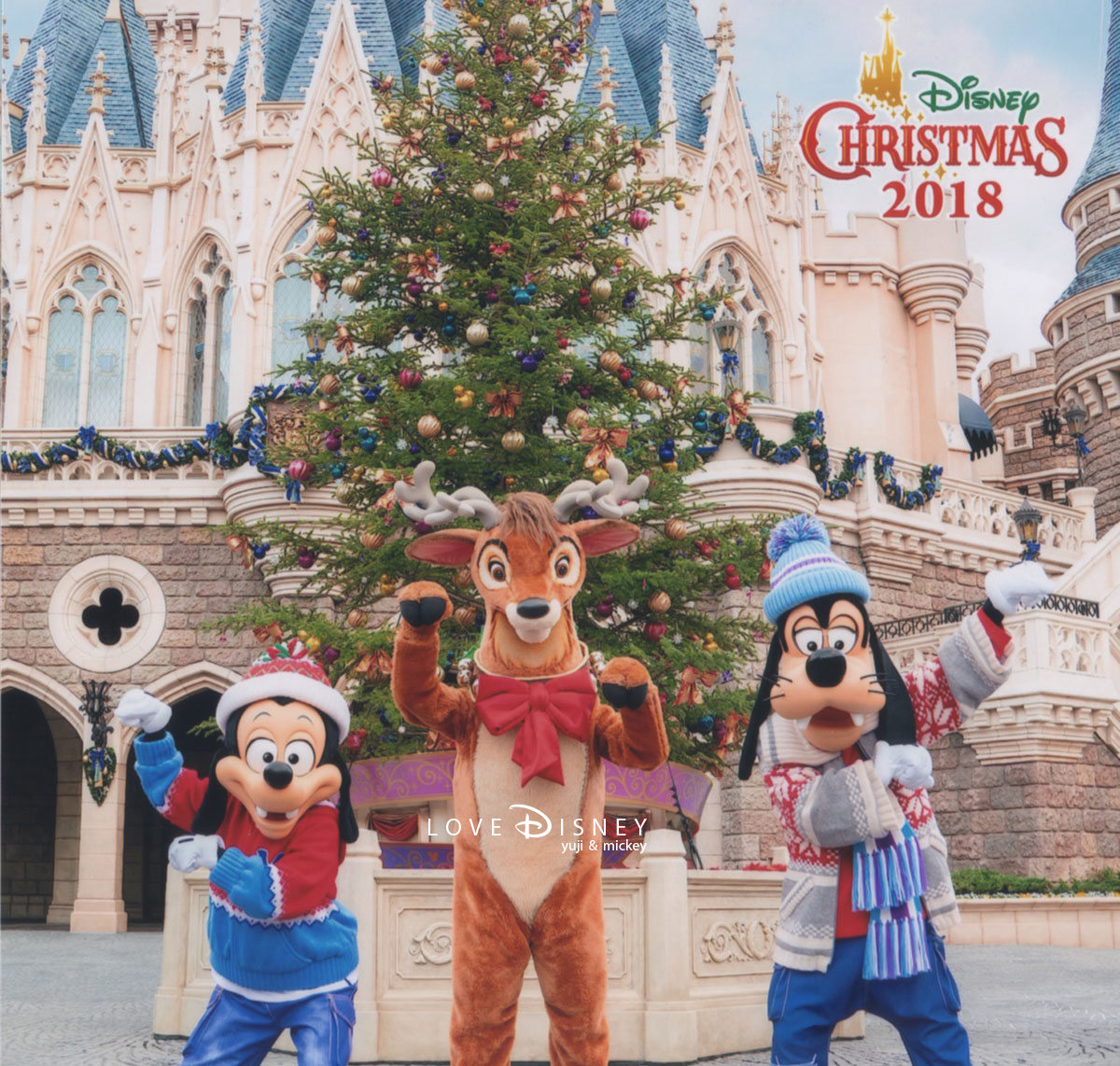 TDL「ディズニー・クリスマス2018」後期のディズニースナップフォト（フォトファン）紹介！