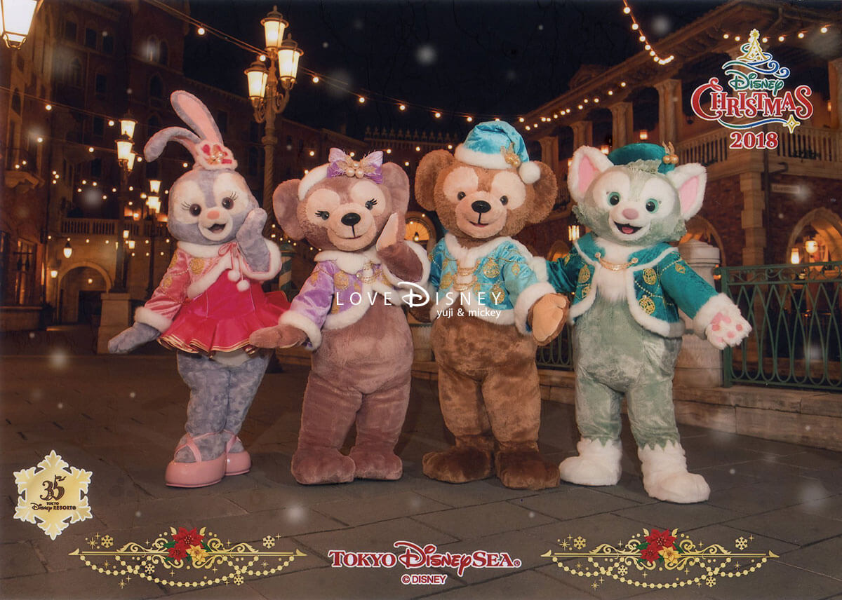 TDS「カラー・オブ・クリスマス2018」後期のディズニースナップフォト（フォトファン）紹介！