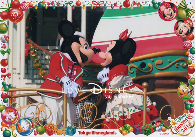 TDL「ディズニー・クリスマス2018」の限定イラストフォトフレーム