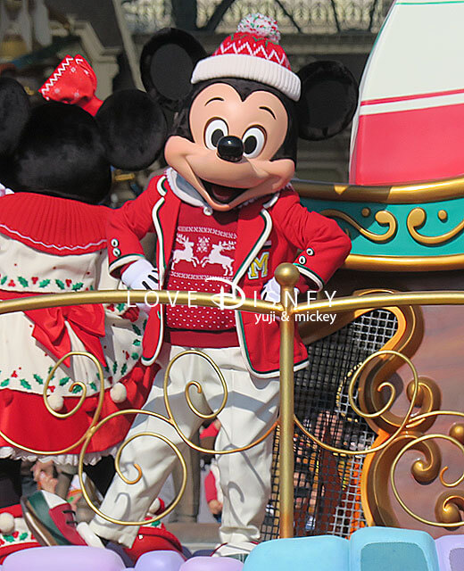 ディズニー・クリスマス・ストーリーズ」の音楽とコスチューム！東京ディズニーランド「ミッキー＆フレンズのグリーティングパレード：ディズニー・クリスマス」