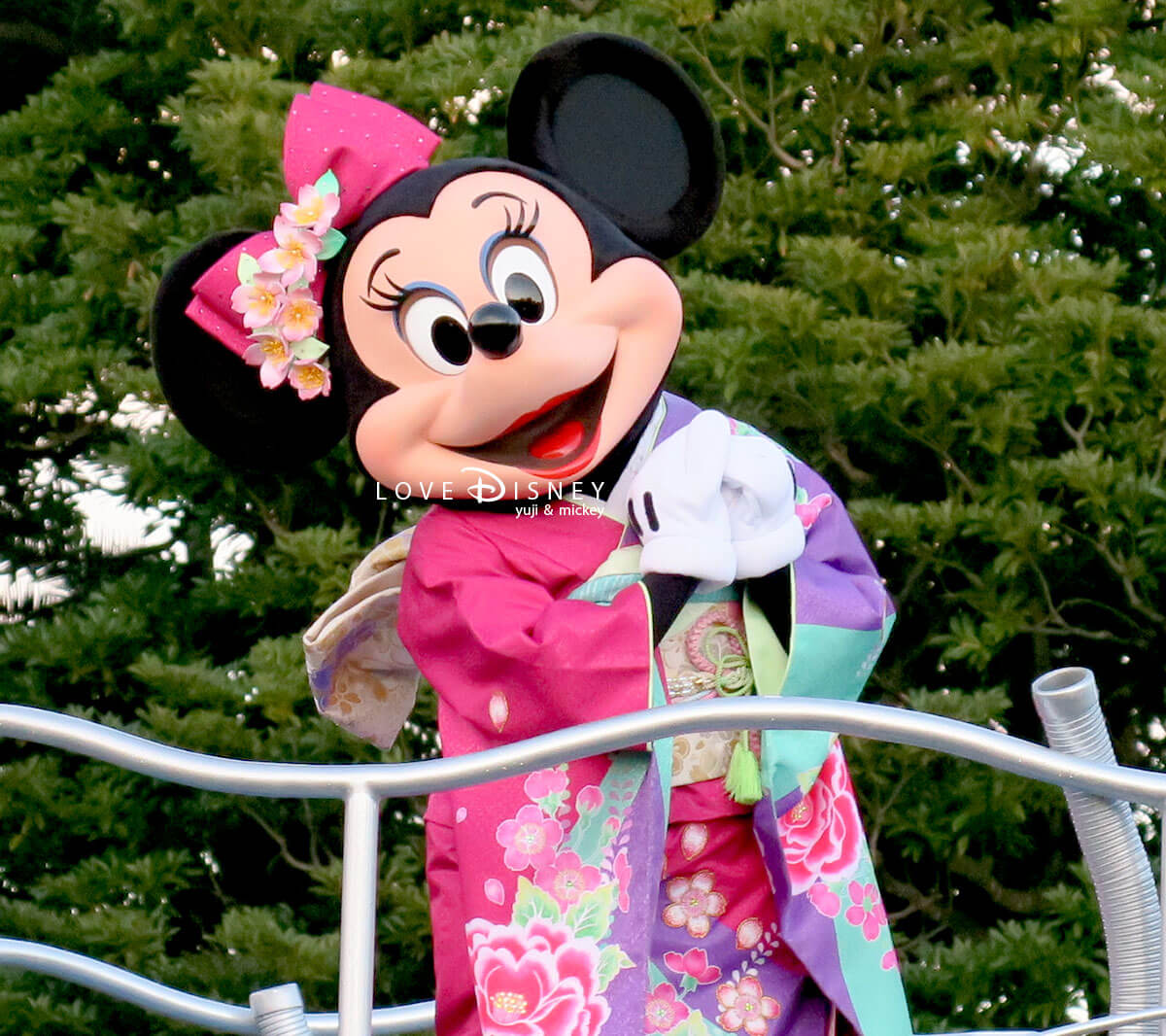 TDL「ニューイヤーズ・グリーティング2019」ミニーのワンショット画像8枚紹介